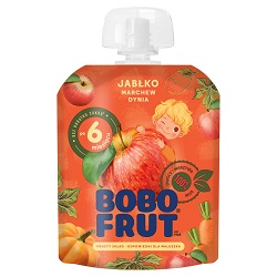 BOBO FRUT mus w tubce jabł-march-dynia 90 g