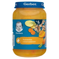 GERBER Potrawka z kurczakiem 190g