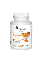 Aliness Curcumin 3 Plus 60 kaps.