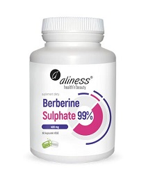 Aliness Berberine Sulphate 99% 400mg  60 kaps. 