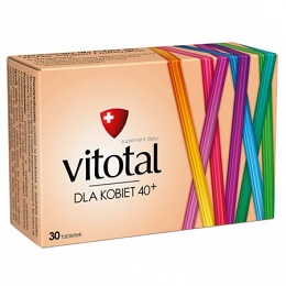 Vitotal Dla Kobiet 40+ tabl. 30 tabl. *