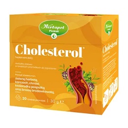 Cholesterol herbata 20 toreb.