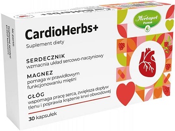 CardioHerbs+ kaps. 30 kaps.