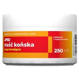 Maść Końska Apteo Care rozgrzewająca żel 250 ml