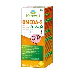 Naturell Omega 3 Uczeń płyn 150 ml