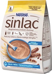 NESTLE SINLAC b/cukru od 6 miesiąca 300 g