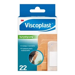 Viscoplast Turystyczny Plastry 22 szt *