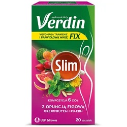 Verdin Fix Slim saszet. 20 sasz. po 2 g *