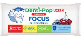 Denti-Pop Uczeń Focus Lizak bez cukru 1 szt.