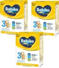 Bebiko Junior 3  600 g x 3, odżywcza formuła na bazie mleka dla małych dzieci powyżej 1. roku *