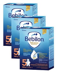 Bebilon 5 Advance Pronutra Junior, formuła na bazie mleka dla przedszkolaka, 1000 g x 3 pack *