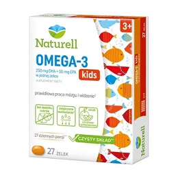 Naturell Omega-3 kids żelki 27 szt.