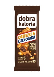 Baton daktylowy orzeszki i czekolada Dobra Kaloria *