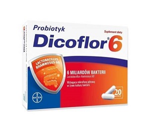 Dicoflor 6 kaps. 20 kaps.*