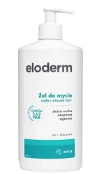 Eloderm Żel do mycia ciała i wł 2w1 750ml