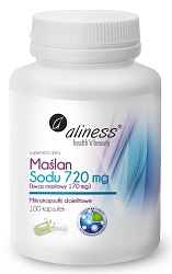 Aliness Maślan Sodu 720 mg 100 kaps.*