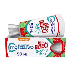 Sensodyne Proszkliwo dla dzieci 0-6 lat pasta 50 ml *