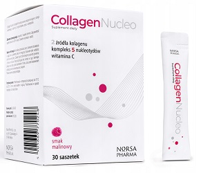 Collagen Nucleo smak malinowy prosz. 30 sasz