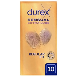Prezerwatywy Durex Sensual Extra Lube 10 szt. *