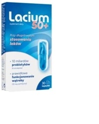 Lacium 50+ kaps.twarde 30 kaps.