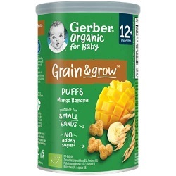 Gerber Organic chrupki mango banan 35 g *