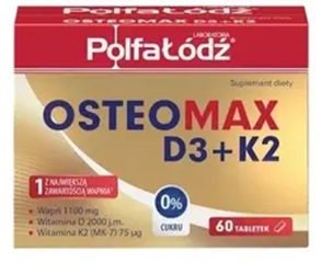 Osteomax D3 + K2 tab Laboratoria PolfaŁódź-data ważnosci 30.06.2026